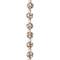 12 Pack: Silver Rhinestone Studded Round Beads, 6mm by Bead Landing™